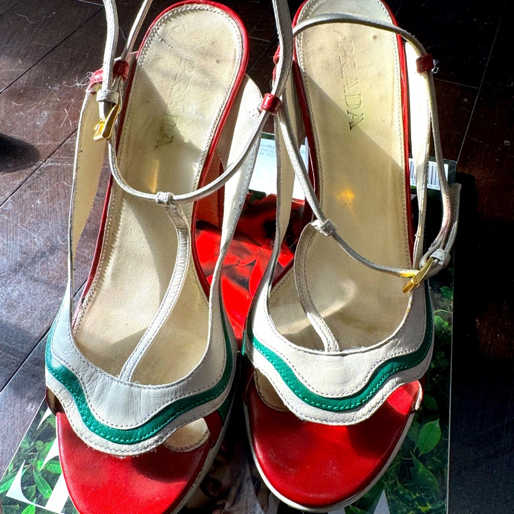 Prada Platform Shoes, Authentic Statement Piece. … - image 2